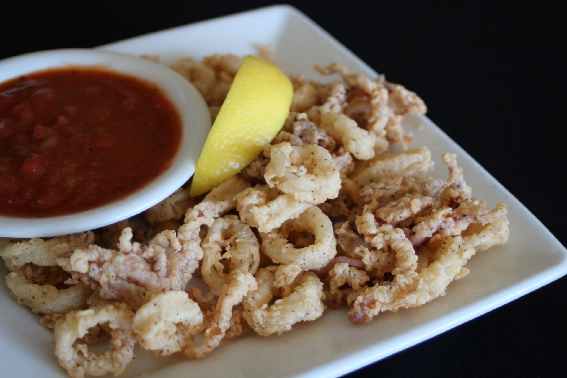 fried calamari and housemade marinara